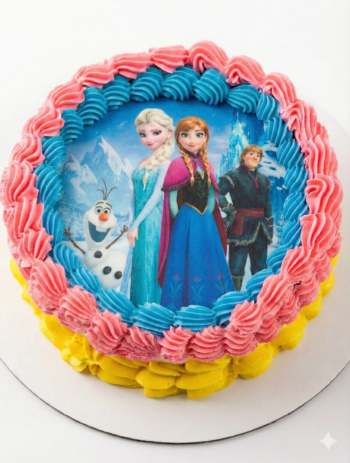 Frozen Vanilla Cake